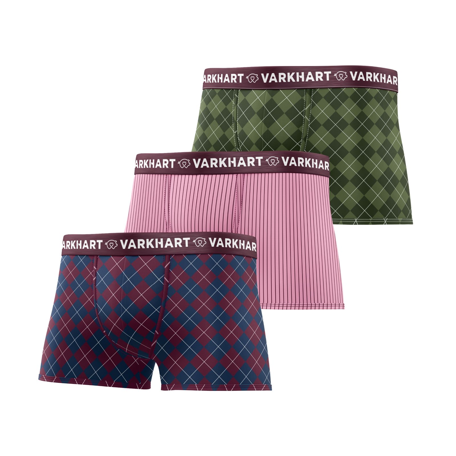 Men's 3-Pack Trunks - Box 7 | The Varkhart Online Store